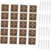 UPKOCH 1 Set Germination Flower Pots Paper Planting Pots with Labels for Easy Vegetable and Plant Growth Excellent Air Permeability for Garden Use