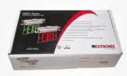 Barron Exitronix S900U-LB-SR-G-AG Univeral LED Edge-Lit Green Exit Sign