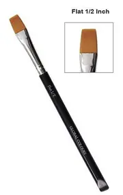 Flat Square 1/2 Inch Special Effects Makeup Brush