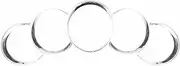 Silver Car Dashboard Meter Ring Covers Trim Interior Decoration Compatible with Porsche Compatible with Cayenne 958 2011-2018 Car Instrument Cluster