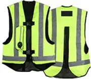 Motorcycle Airbag Vest Lightweight Equestrian Airbag Vest Adjustable Bayonet With Reflective Tape