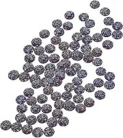 100pcs Flat Back Rhinestones for DIY Crafts Glitter Ornaments for Nail Art Clothing Accessories and Home Decor Projects