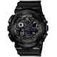 【CASIO 卡西歐】G-SHOCK 超人氣新迷彩軍事戰魂雙顯錶_GA-100CF-1Ａ_黑X灰_51.2mm