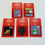 Universal Studios Super Nintendo World Set Of 8 Pins 2022 Super Mario Bowser NEW
