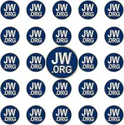 [Joixy] JW.org Lapel Pins Enamel JW.org Neck Tie Hat Tack Clip Women or Men Suits Round Blue Jehovah Witness Lapel Pin bulk