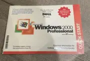 Microsoft Windows 2000 Professional Dell Reinstallation W2K+SP2 New Sealed