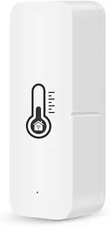 WiFi nt Temperature Humidity Detector Sensors nt Home Indoor Temperature Humidity Detector Mobilephone APP Real-time ing nt Linkage with Buzzers Compatible with