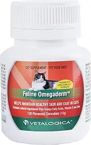 Vetalogica Feline Omegaderm for Cats 120 Chews