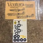 Ventura Decals V4768 Eisenhower’s Mustang Plus Australian P-40N’s