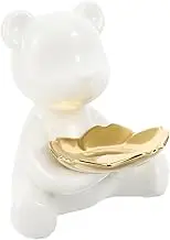 Bear Storage Plate Home Storage Adornment Bear Tray Decor for Office and Living Space