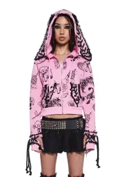 [Current Mood] Babe Breaking Tradition Bunny Ear Jacket