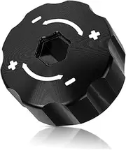 950 990 Adventure ADV S R 2009-2012 2011 Motorcycle Accessories Aluminum Rear Shock Absorber Knob Adjuster Bolt Screw(Black)