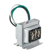 Defiant 18000045 Wired Doorbell Tri-Volt Transformer Gray 120-V Compact