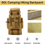 80L Camping Hiking Backpack