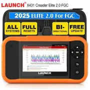 LAUNCH X431 Creader Elite 2.0 FGC OBD2 Diagnostic Scanner For Ford GM Chrysler