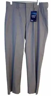 Dockers Pants Mens 32x30 Beige Tailored Straight Fit Flat Front No Iron NEW