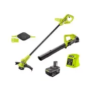 Ryobi 18V ONE+ 4.0Ah Line Trimmer And Blower Kit