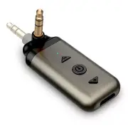 HVMLAK Aux Bluetooth Adapter for Car, Bluetooth Receiver for Home Stereo, Aux to
