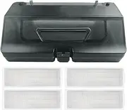 2 in 1 Water Tank Dust Box，Compatible for XiaoMi ，Compatible for Mijia，Mop 2S, Mop Pro STYJ02YM, S10, S12, 3C, VIOMI V2, V3 Robot Vacuums Accessory(Set B)