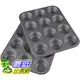 [8美國直購] AmazonBasics 鬆餅盤鬆餅模型 Nonstick Carbon Steel Muffin Pan, Set of 2, 12 Cups Each