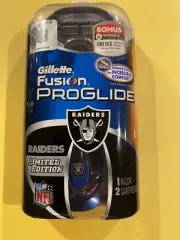 Gillette Fusion Proglide Oakland Raiders Limited Edition Brand New
