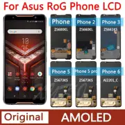 OEM For ASUS ROG Phone 2 3 5 6 LCD 3D Touch Screen Digitizer Replacements Repair