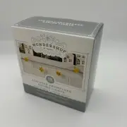 Wondershop LED Gold Snowflake 15 Christmas Metal String Lights, Battery Operated