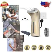 Portable Handheld Steamer for Travel - Ensure Wrinkle-Free Fabrics Anywhere