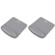 2x Sansai Foam Fusion Wrist Rest Support Computer/Laptop Mouse Pad Assorted