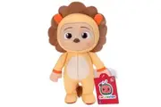 Cocomelon JJ Doll - 8" Soft Little Basic Plush Toy - Licensed - JJ Lion