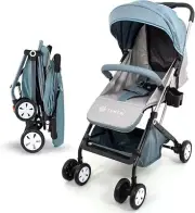 Travel Stroller, Ultra Lightweight One-Hand Compact Foldable Baby Travel Pram