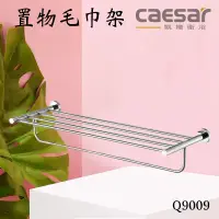 在飛比找蝦皮購物優惠-含發票 Caesar 凱撒 置物毛巾架 Q9009 置衣平台