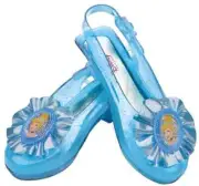 Cinderella Sparkle Shoes Disney Princess Blue Halloween Child Costume Accessory