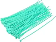 uxcell Cable Zip Ties Nylon Cable Wire Ties 6 Inch Self-Locking Nylon Tie Wraps Sky-Blue 100pcs