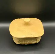 Q-Tip or Trinket Box - Handmade Pottery by Small Studio Artist ClaybyKirt