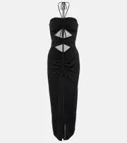 [Jade Swim] Jade Swim Kira cutout maxi dress AU 16 black