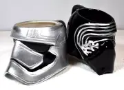 The Force Awakens Kylo Ren & Captain Phasma Ceramic Star Wars Mugs NWOT by ZAK!
