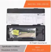 Electronic vernier digital calipers 0-100mm/500-150-30 metric/roller/with data