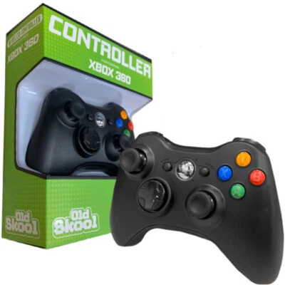 Compatible Xbox 360 Controller Wireless Black - Xbox 360