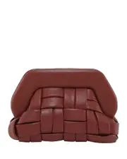 THEMOIRe Tia Woven Clutch