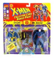 NEW 1994 Cyclops & Mr. Sinister Marvel Comics X-Men Action Figures - Toy Biz
