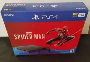 Sony PS4 PlayStation 1TB Marvel Spider-Man Console Bundle CUH-2215B New & Sealed