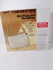 Woolzee Kits I Can Do It Hot Popcorn Handbag sealed