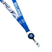 NRL Lanyard with Retractable ID Clip - Canterbury Bulldogs