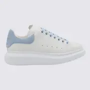 [Alexander Mcqueen] Alexander Mcqueen-Sneakers White/Poweder Blue-Donna 35