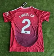Lindelof Signed Manchester United 2024/2025 Home Shirt
