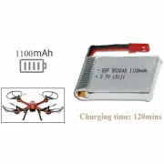 3.7V 1100mAh 25C LiPO Battery JST plug for JJRC H11C H11D RC FPV Drone Lipolymer