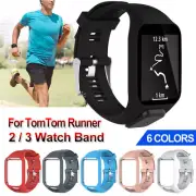 For TomTom Runner 3 2 Spark 3 GPS Silicone Watch Sport Band Wrist Strap Band