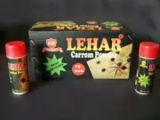 4 Bottles x 20g EACH Disco Carrom Board Powder LEHAR - Indian - Smoothens Carom