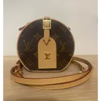 在飛比找蝦皮購物優惠-Lv Mini Boîte Chapeau 圓餅包